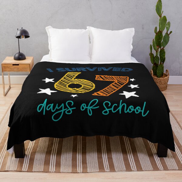 Item preview, I Survived 67 Days Of School Funny 67 Teachers Students Meme designed and sold by facegm.