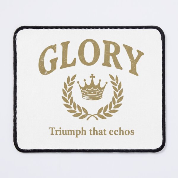 Item preview, GLORY Crown Laurel Wreath Comfort Colors® Tee | Garment-Dyed Vintage Triumph Graphic T-Shirt. designed and sold by TheSquirla.