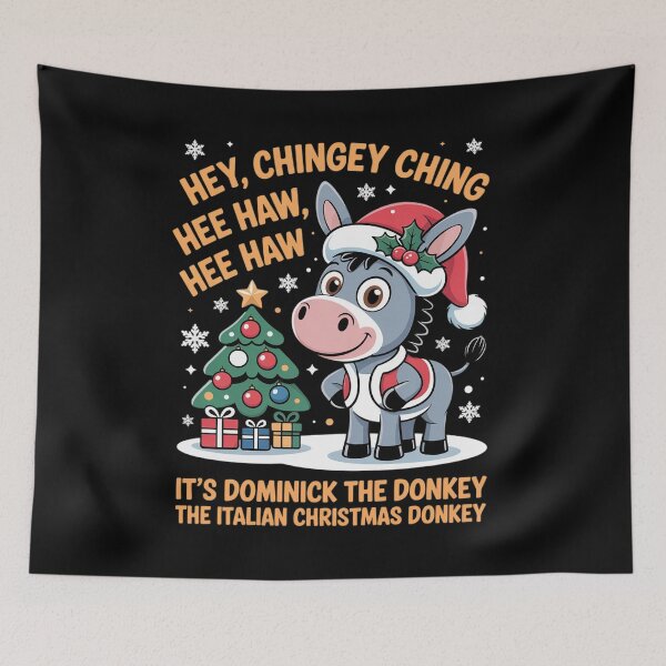 Item preview, Funny Christmas Italian Christmas Donkey Dominick The Donkey designed and sold by marcusry.