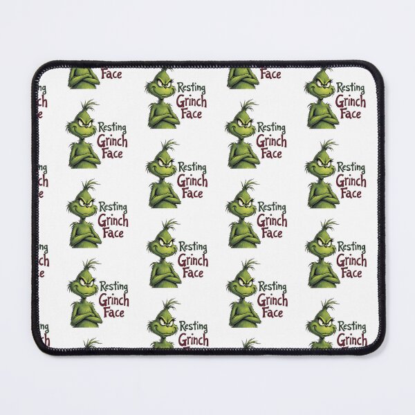 Item preview, Resting Grinch Face | Sarcastic Funny Christmas Quote designed and sold by Katedesignz.