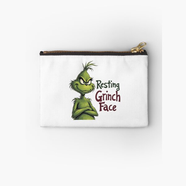 Item preview, Resting Grinch Face | Sarcastic Funny Christmas Quote designed and sold by Katedesignz.