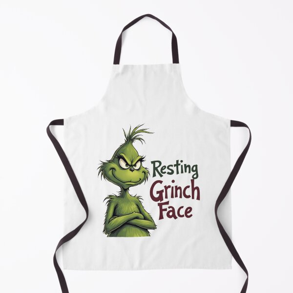 Item preview, Resting Grinch Face | Sarcastic Funny Christmas Quote designed and sold by Katedesignz.