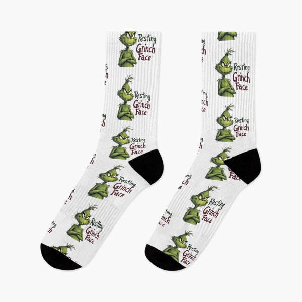 Item preview, Resting Grinch Face | Sarcastic Funny Christmas Quote designed and sold by Katedesignz.