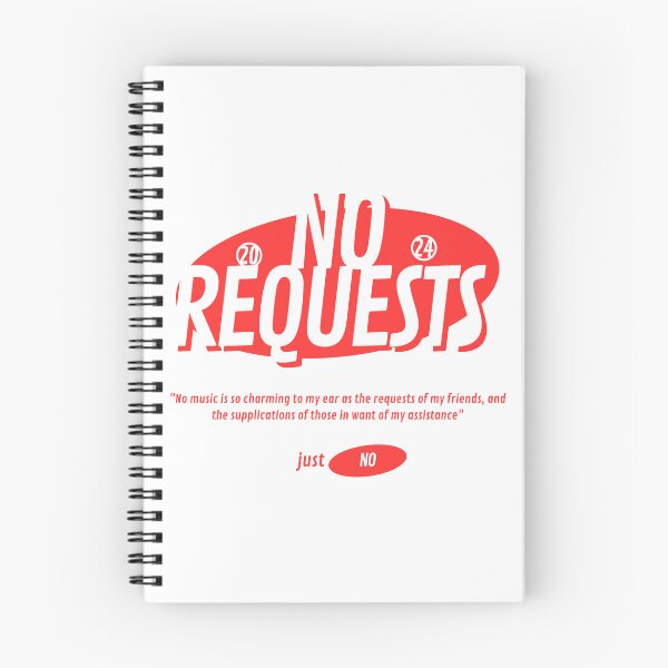 Item preview, NO REQUESTS designed and sold by TOP_TEES.