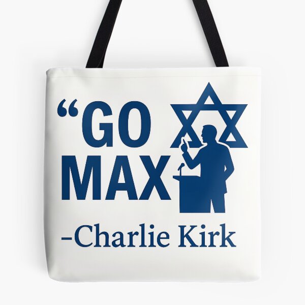 Item preview, GO MAX Charlie Kirk  designed and sold by NextStopShirts.