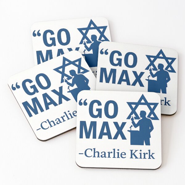 Item preview, GO MAX Charlie Kirk  designed and sold by NextStopShirts.