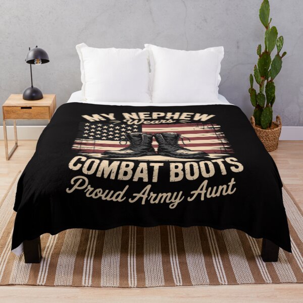 Item preview, My Nephew Wears Combat Boots Proud Army Aunt Veteran designed and sold by MuteElevent.