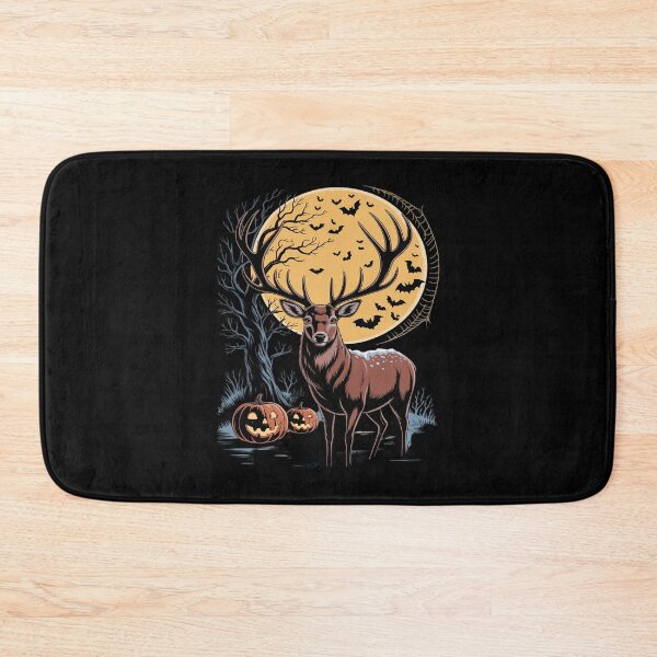 Item preview, Halloween Deer Spooky Forest Buck Pumpkin Hunting Season designed and sold by ToggleBet.