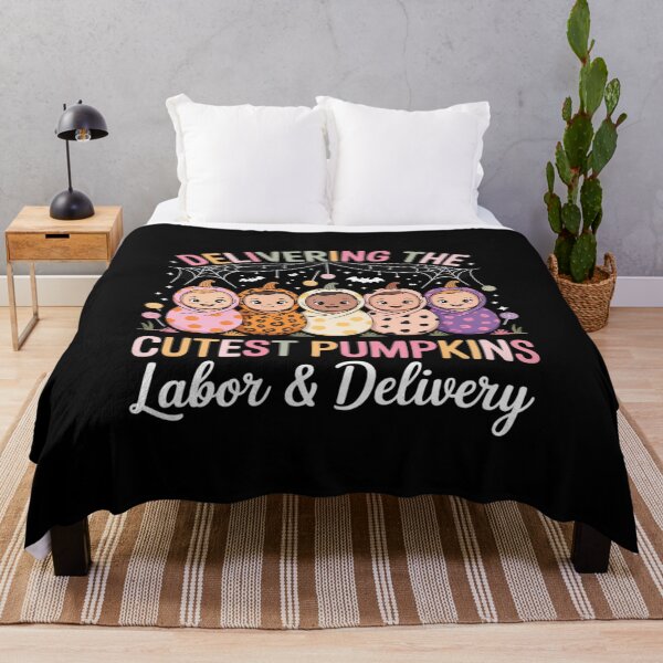Item preview, Halloween Delivering Cutest Pumpkins Labor & Delivery Nurse designed and sold by ToggleBet.