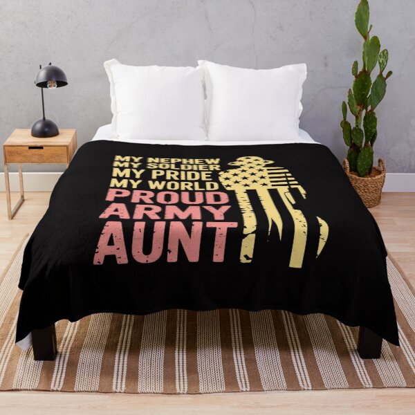 Item preview, My Nephew My Soldier Hero - Proud Army Aunt Military Auntie designed and sold by MuteElevent.