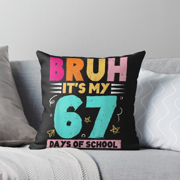 Item preview, Bruh Its My 67 Days Of School Funny Design Boy Girl Kid designed and sold by diyoor.