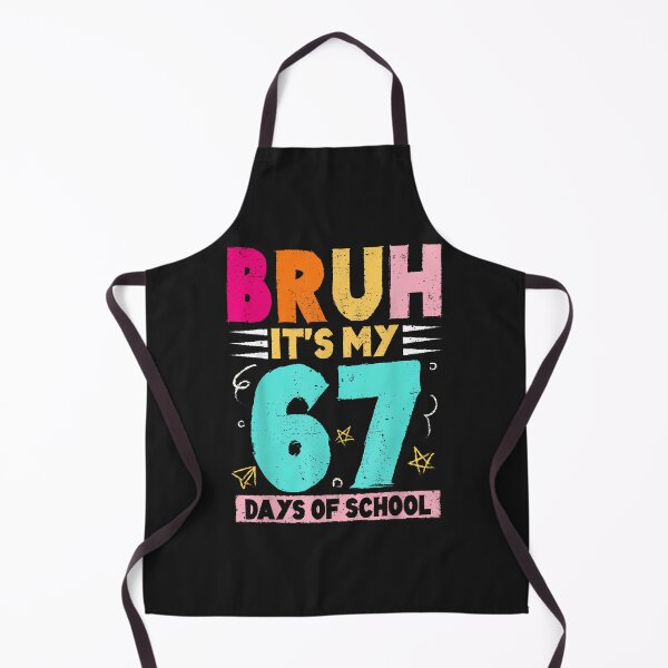 Item preview, Bruh Its My 67 Days Of School Funny Design Boy Girl Kid designed and sold by diyoor.