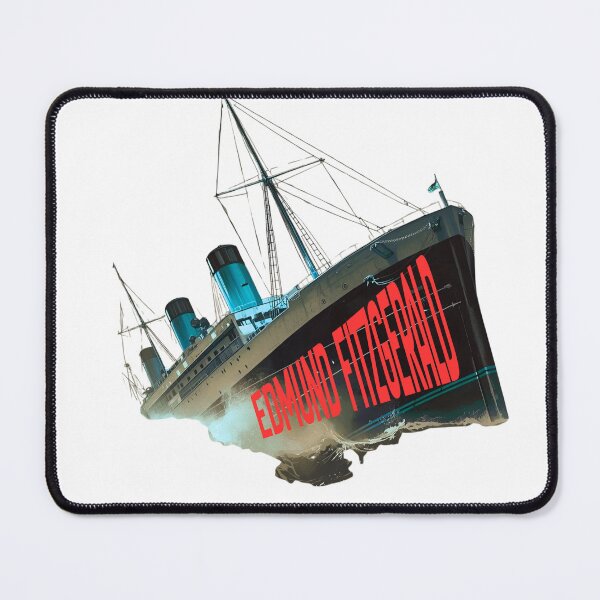 Item preview, Edmund Fitzgerald on great waves designed and sold by Vvmd.