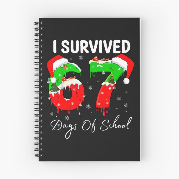 Item preview, I Survived 67 Days School Christmas Meme 100Th Day Of School designed and sold by diyoor.