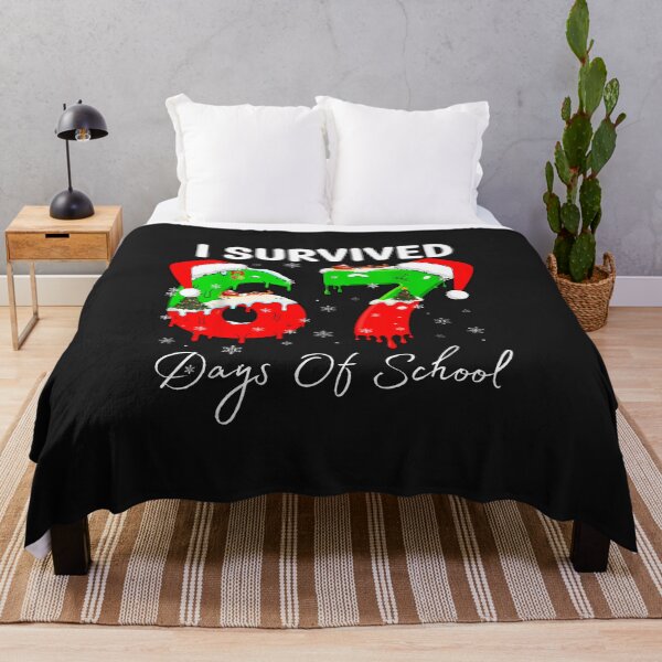 Item preview, I Survived 67 Days School Christmas Meme 100Th Day Of School designed and sold by diyoor.