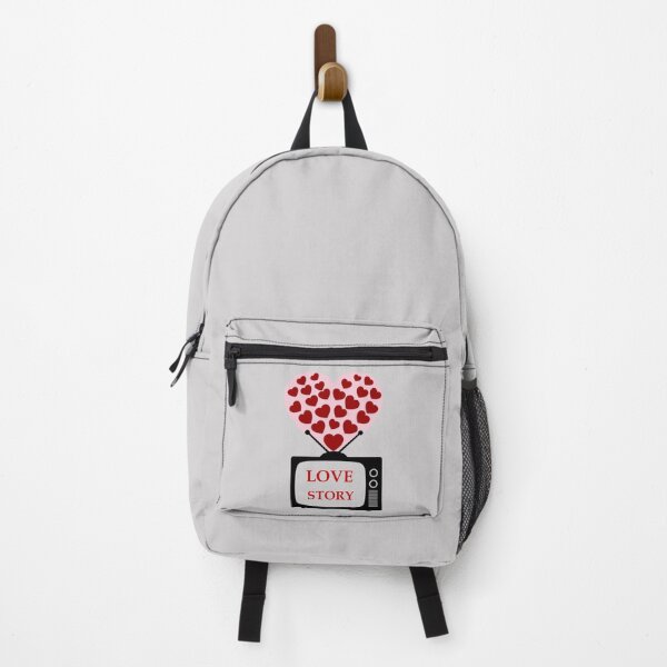 Item preview, TV  Rom Com Love Story with Red and Pink Hearts designed and sold by Star58.