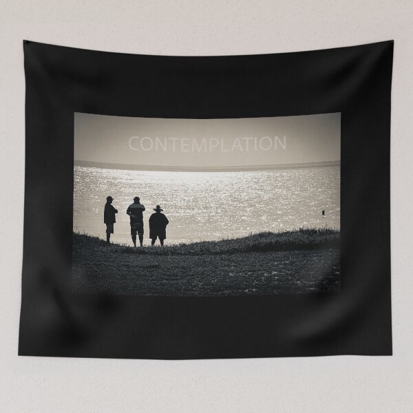 Item preview, Australian Moments – Contemplation by the Bay Black and White Photography designed and sold by Michael van der Hoorn.