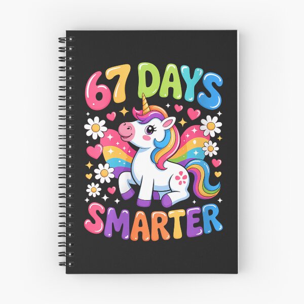 Item preview, Womens 67 Days Smarter Unicorn Rainbow 67Th Day Of School Magical designed and sold by diyoor.