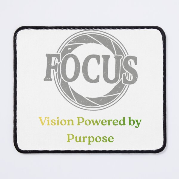 Item preview, FOCUS Vision Powered by Purpose Comfort Colors® Tee | Camera Aperture Motivational T-Shirt. designed and sold by TheSquirla.