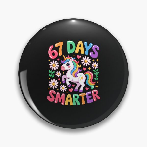 Item preview, 67 Days Smarter Unicorn Rainbow 67Th Day Of School Magical designed and sold by diyoor.
