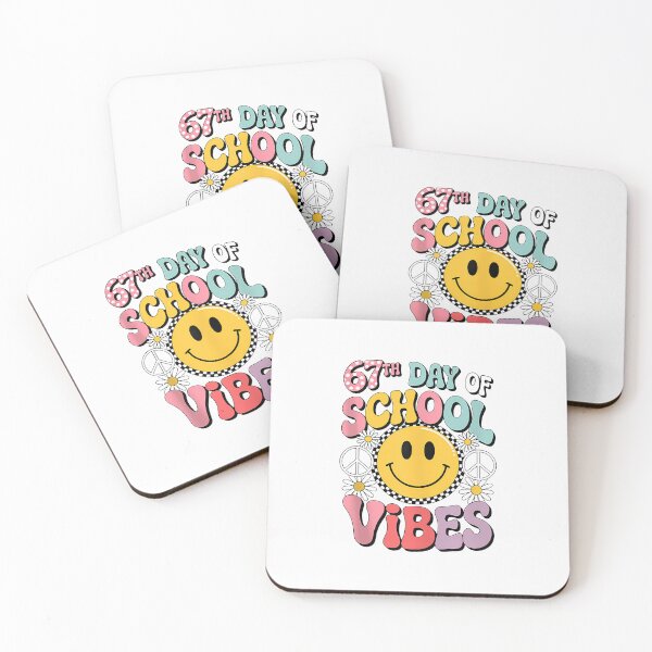 Item preview, Meme de 67 días de clases. Vibras del día 100 de clases. Cara sonriente. designed and sold by diyoor.