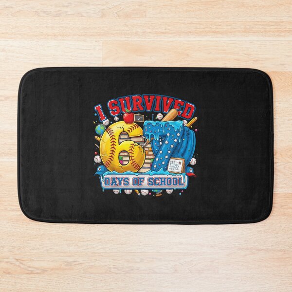 Item preview, Funny Baseball Saying Survived 67 Days Of School designed and sold by diyoor.
