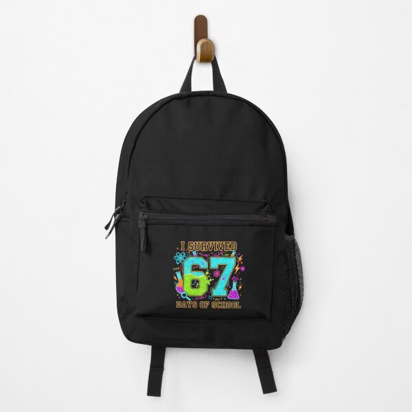 Item preview, I Survived 67 Days Of School Funny 67 Meme Retro Science designed and sold by diyoor.