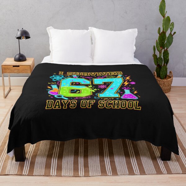 Item preview, I Survived 67 Days Of School Funny 67 Meme Retro Science designed and sold by diyoor.