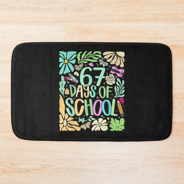 Item preview, Groovy Retro Boho Flower 67 Days Of School Teacher Student designed and sold by diyoor.