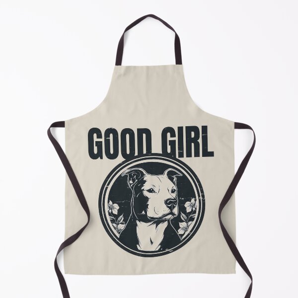 Item preview, Good Girl Pit Bull Dark Line Art Design designed and sold by Barrivey.