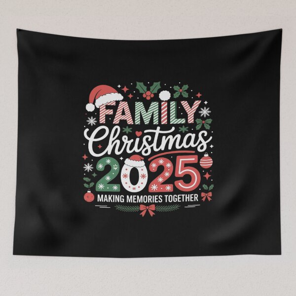 Artikelvorschau, Familienweihnachten 2025, Weihnachtsmann-Elfen-Team, passende Weihnachtskleidung entworfen und verkauft von khorbiasieno.