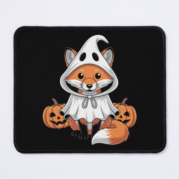 Item preview, Halloween Fox Ghost Spooky Pumpkin Fall Fox Lover designed and sold by NetoGalaxy.