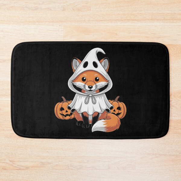 Item preview, Halloween Fox Ghost Spooky Pumpkin Fall Fox Lover designed and sold by NetoGalaxy.