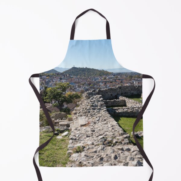 Item preview, Ancient Fortress Ruins Overlooking Modern City Plovdiv designed and sold by Georgia Mizuleva.