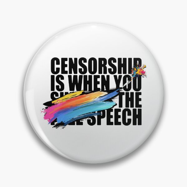 Item preview, Censorship Definition designed and sold by Bearded Jester Designs.