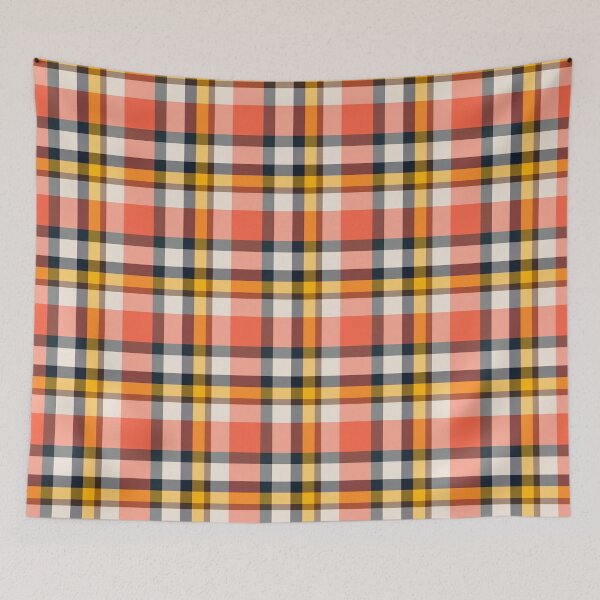 Item preview, Cubist Retro Plaid Seamless Repeat designed and sold by Sharon Schwalbe.
