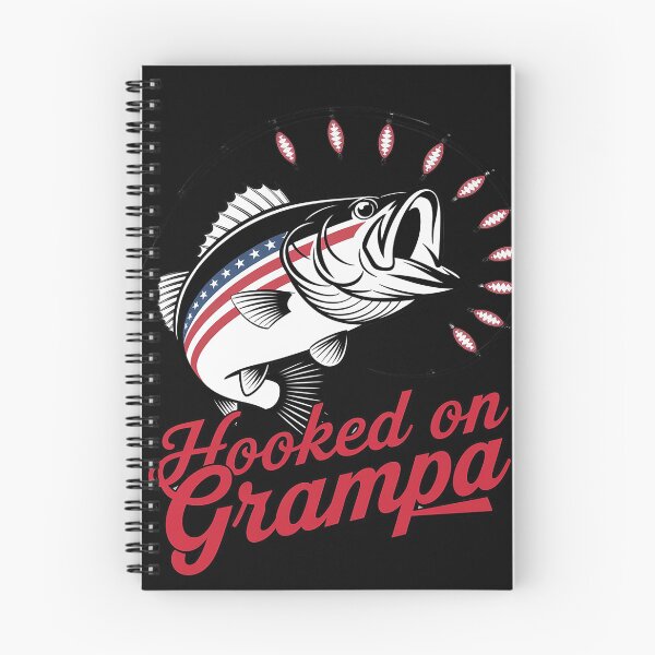 Item preview, Mens Hooked on Grampa Fisherman American Flag Pattern Raglan designed and sold by LegendsArt75.