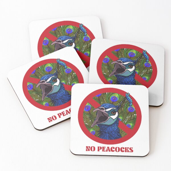 Item preview, No Peacocks designed and sold by Mix Sweetley.