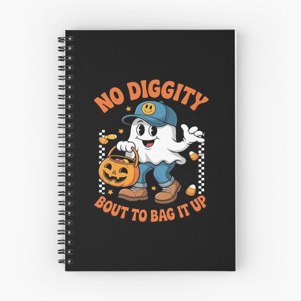 Item preview, Halloween Ghost No Diggity Bout to Bag it Up designed and sold by SnackPAC.