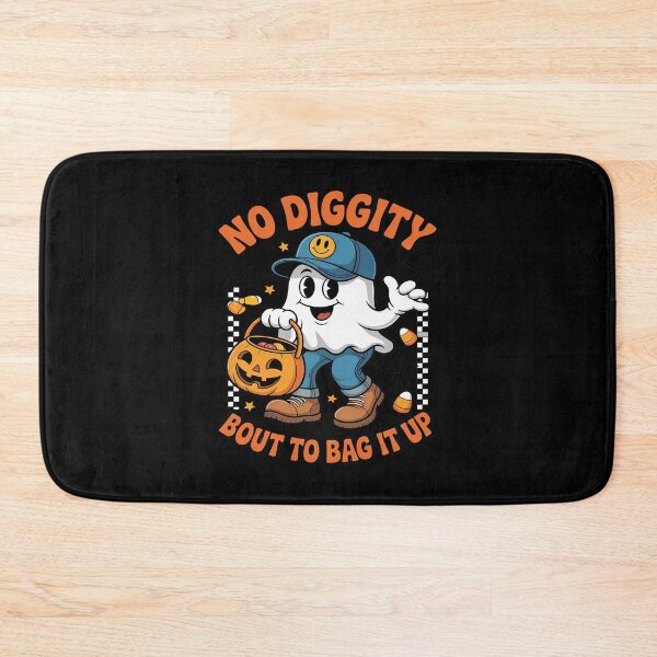 Item preview, Halloween Ghost No Diggity Bout to Bag it Up designed and sold by SnackPAC.