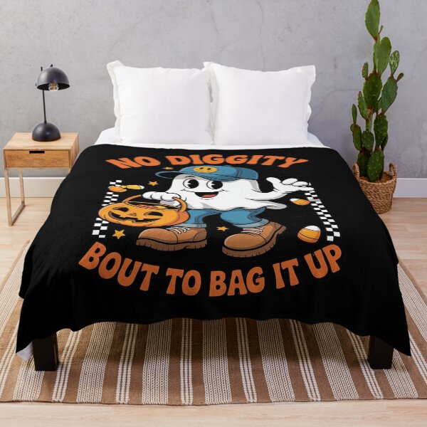 Item preview, Halloween Ghost No Diggity Bout to Bag it Up designed and sold by SnackPAC.