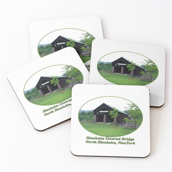 Item preview, Old Blenheim Covered Bridge 32-48-01 228' 1855 designed and sold by gotucoveredart.