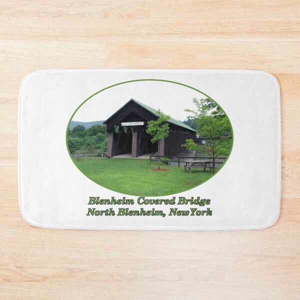 Item preview, Old Blenheim Covered Bridge 32-48-01 228' 1855 designed and sold by gotucoveredart.