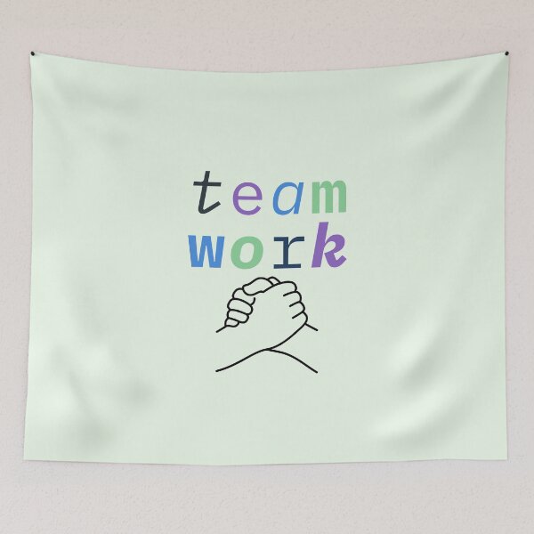 Item preview, Team work designed and sold by Bhavna111.