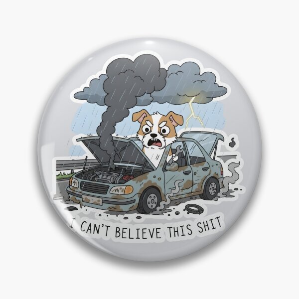 Item preview, I can't believe this - Frustrated Puppy - Bad Day designed and sold by DiverPlay.