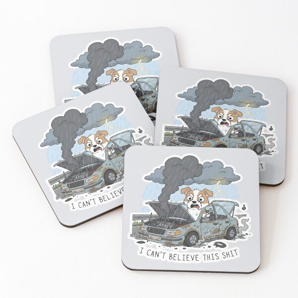 Item preview, I can't believe this - Frustrated Puppy - Bad Day designed and sold by DiverPlay.
