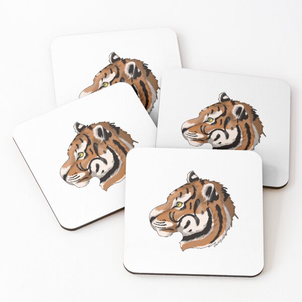 Item preview, tiger shading experiment lined designed and sold by vulpiniquest.
