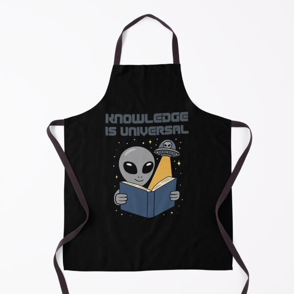 Item preview, Knowledge Is Universal – Alien Bookworm in Space designed and sold by JoRealm.