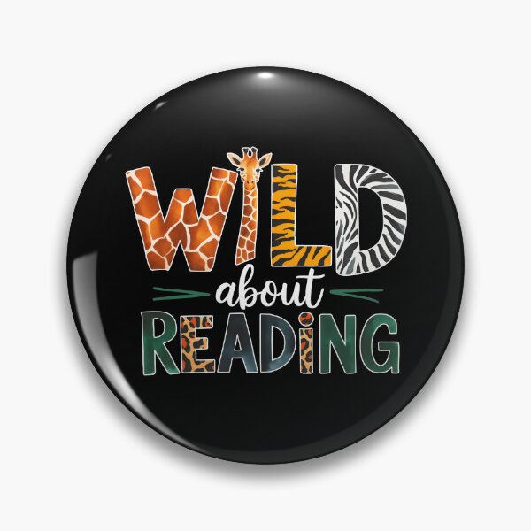 Item preview, Wild About Reading designed and sold by studionelloe.