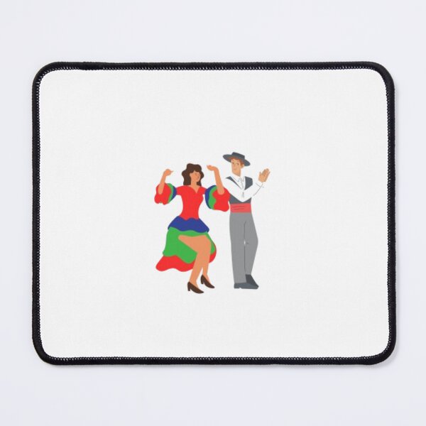 Item preview, Spanish man and woman dancing designed and sold by Aariq.